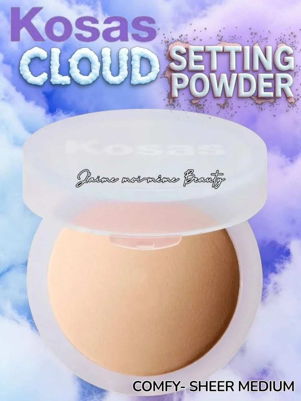 KOSAS Cloud Setting Powder in Comfy- Sheer Medium